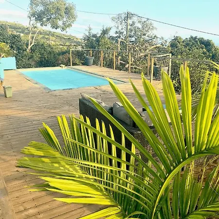 La Kaz Surprise Rez de villa piscine et vue océan-3